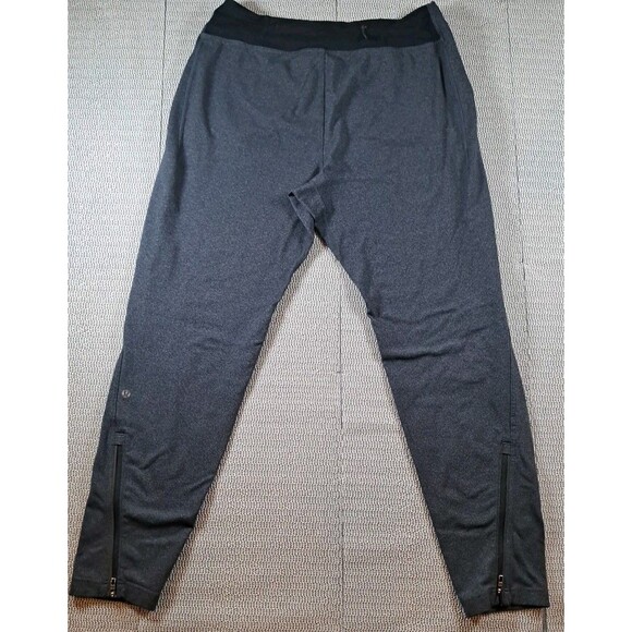 Lululemon Mens ABC? Ankle Zip Jogger Blue Gray Large READ - Picture 6 of 10